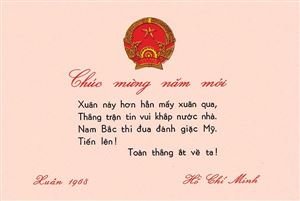 Thụ hưởng tư tưởng Hồ Chí Minh qua thơ chúc Tết - Mừng xuân