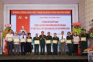 Lễ công bố Quyết định thành lập Bảo tàng Chiến dịch Hồ Chí Minh