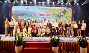 Khu di tích Kim Liên đạt giải Nhất Liên hoan tiếng hát ngành du lịch tỉnh Nghệ An lần thứ Nhất