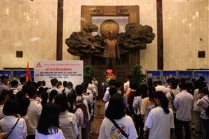 Lễ tuyên dương học sinh giỏi năm học 2018 – 2019 của Tổng công ty Thép Việt Nam tại Bảo tàng Hồ Chí Minh