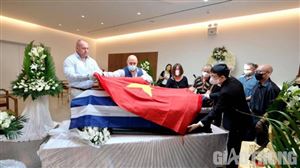 Lễ tang Anh hùng lực lượng vũ trang Nguyễn Văn Lập tại Hy Lạp