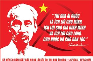 Phát động sáng tác tranh cổ động kỷ niệm 75 năm Ngày Chủ tịch Hồ Chí Minh ra Lời kêu gọi thi đua ái quốc