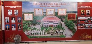 Triển lãm chuyên đề “Bảo tàng Hồ Chí Minh Thừa Thiên Huế - 40 năm, một hành trình” nhân dịp kỷ niệm Ngày thành lập
