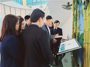 Lễ tiếp nhận hệ thống thiết bị và giải pháp công nghệ số ứng dụng tại Khu mộ bà Hoàng Thị Loan