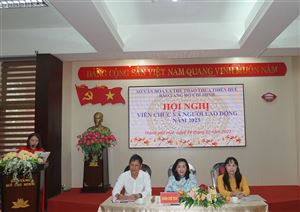 Bảo tàng Hồ Chí Minh Thừa Thiên Huế tổ chức Hội nghị Viên chức - Người lao động năm 2023