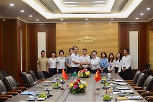 Đoàn đại biểu quận Ngũ Hoa, thành phố Côn Minh, tỉnh Vân Nam, Trung Quốc thăm và làm việc với Bảo tàng Hồ Chí Minh