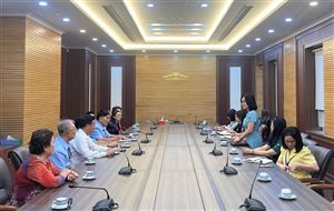Đoàn đại biểu kiều bào Thái Lan thăm và làm việc với Bảo tàng Hồ Chí Minh