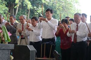 Long trọng tổ chức Lễ giỗ lần thứ 93 cụ Phó bảng Nguyễn Sinh Sắc