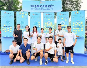Bảo tàng Hồ Chí Minh tham gia Lễ phát động Phong trào toàn dân tập luyện thể thao 