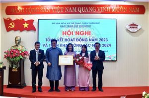 Bảo tàng Hồ Chí Minh Thừa Thiên Huế tổ chức Hội nghị tổng kết hoạt động năm 2023 và triển khai công tác 2024