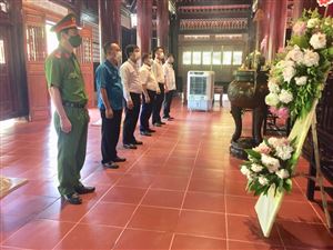 Khu di tích Kim Liên tổ chức Lễ tưởng niệm Chủ tịch Hồ Chí Minh nhân kỷ niệm 76 năm Quốc khánh nước CHXHCN Việt Nam