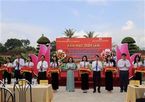 Khai mạc Triển lãm: “Hội tụ và lan tỏa văn hóa, tư tưởng Hồ Chí Minh” tại Khu tưởng niệm Chủ tịch Hồ Chí Minh thị xã Nghĩa Lộ