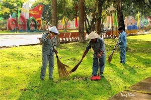 Công tác chuẩn bị phục vụ khách tham quan trong dịp lễ 2/9 tại Khu Di tích Nguyễn Sinh Sắc