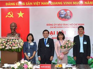 Đại hội Chi bộ Hành chính, Tổng hợp nhiệm kỳ 2020 – 2022, Đại hội điểm của Đảng bộ Bảo tàng Hồ Chí Minh