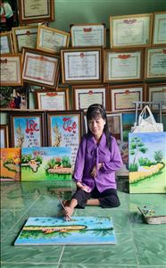 Người phụ nữ khuyết tật “Xác lập kỷ lục Việt Nam”