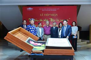 Bảo tàng Hồ Chí Minh tổ chức Lễ tiếp nhận Tác phẩm thư pháp “Nhật ký trong tù”