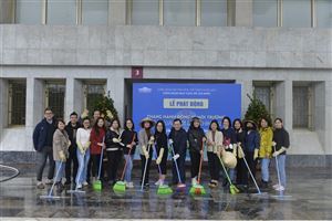 Công đoàn Bảo tàng Hồ Chí Minh tổ chức Lễ phát động: “Tháng hành động vì môi trường chào xuân mới Giáp Thìn 2024”